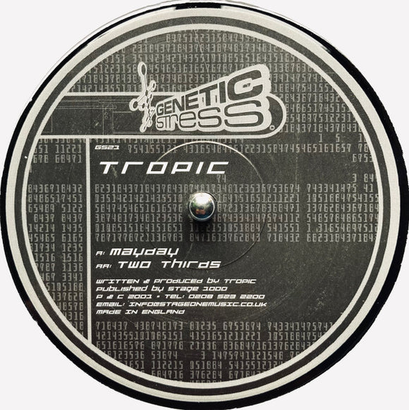 Tropic - Mayday / Two Thirds (12