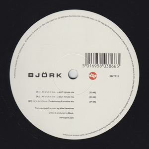 Björk - All Is Full Of Love (12", Single)