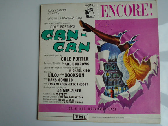 Cole Porter - Cole Porter's Can-Can (Original Broadway cast) (LP, Album)