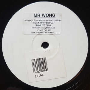 Mr Wong* - Orchestra / Potion (12", W/Lbl, Sti)