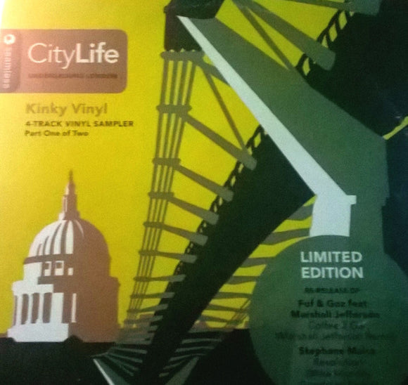 Various - CityLife - Underground London / Kinky Vinyl 4-Track Vinyl Sampler Part One Of Two / Ltd Edition (12