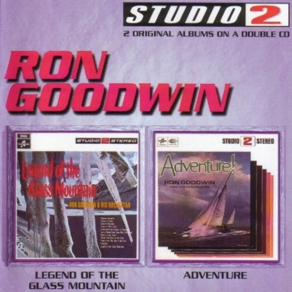 Ron Goodwin And His Orchestra - Legend Of The Glass Mountain / Adventure! (2xCD, Comp, RM)