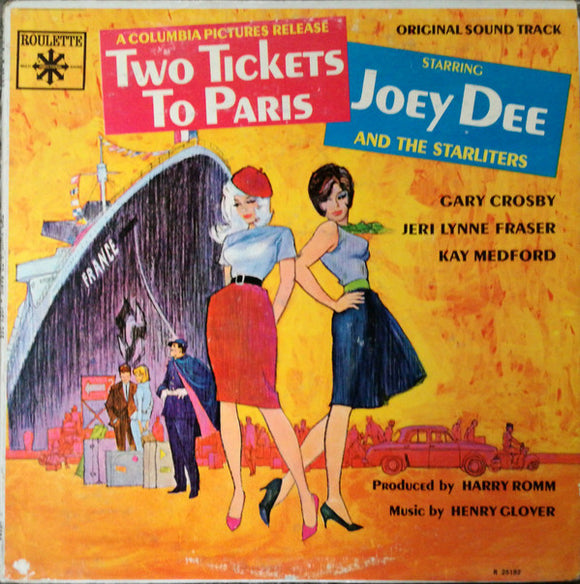 Joey Dee And The Starliters* - Two Tickets To Paris (LP, Mono)