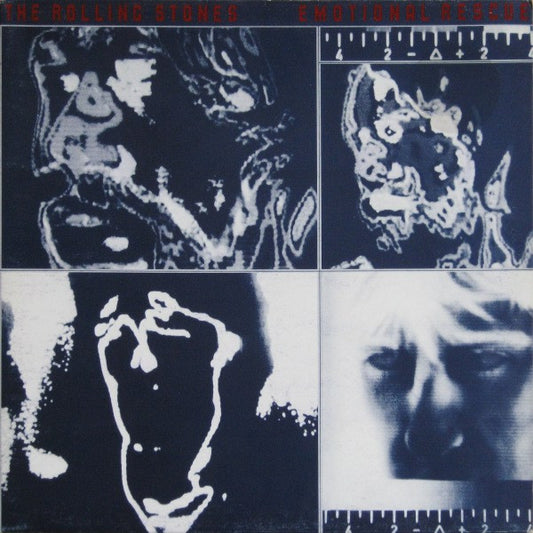 The Rolling Stones - Emotional Rescue (LP, Album, Wit)