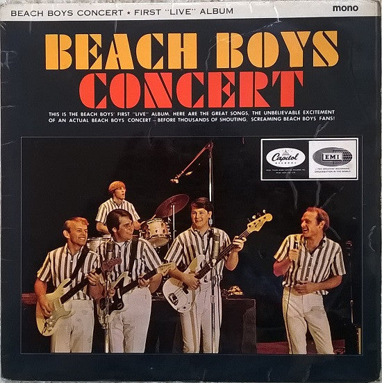 The Beach Boys - Beach Boys Concert (LP, Album, Mono)