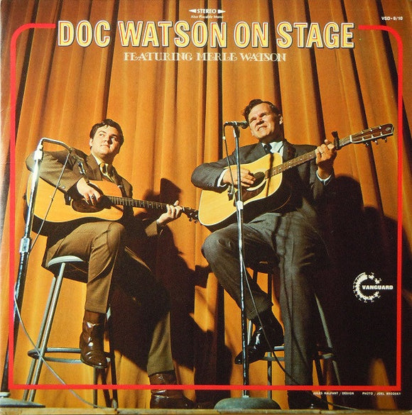 Doc Watson Featuring Merle Watson - Doc Watson On Stage (2xLP, Album)