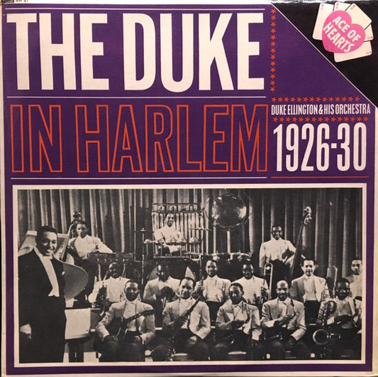 Duke Ellington And His Orchestra - The Duke In Harlem 1926-30 (LP, Comp, Mono)