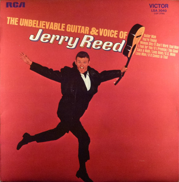 Jerry Reed - The Unbelievable Guitar & Voice Of (LP)