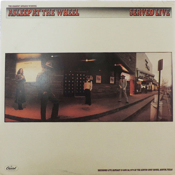 Asleep At The Wheel - Served Live (LP, Album)