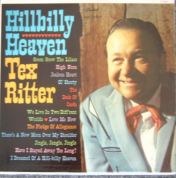 Tex Ritter - Hillbilly Heaven (LP, Album, Mono, Scr)
