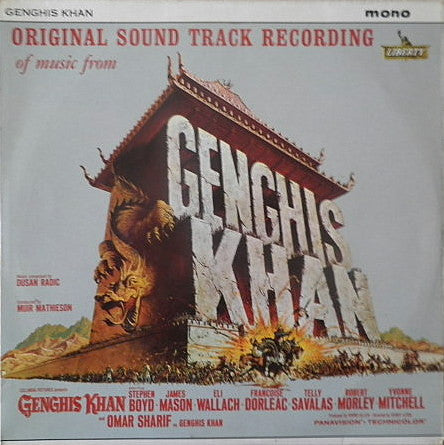 Dusan Radic* - Genghis Khan - Original Sound Track Recording (LP, Album)