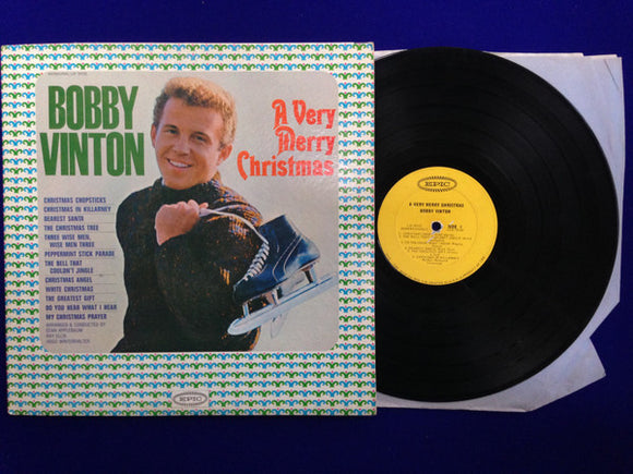 Bobby Vinton - A Very Merry Christmas (LP, Album, Mono)