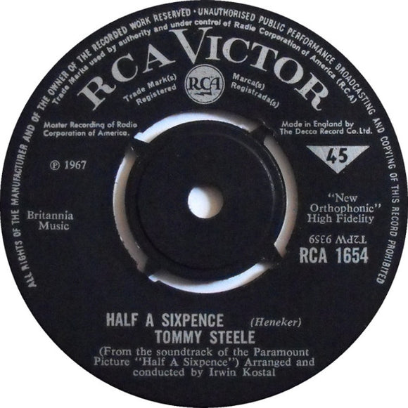 Tommy Steele - Half A Sixpence (7