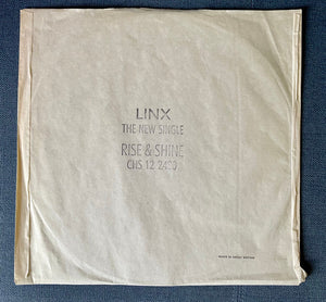 Linx - Rise And Shine (12", W/Lbl)