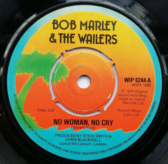 Bob Marley & The Wailers - No Woman, No Cry (7