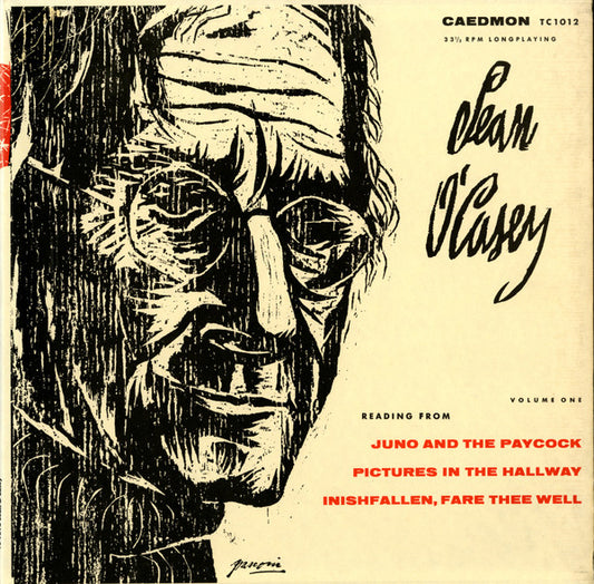 Sean O'Casey - Reading From His Works (LP, RP)