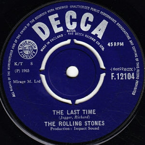 The Rolling Stones - The Last Time (7", Single, Pus)