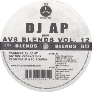 DJ AP* - AV8 Blends Vol. 12 (12")