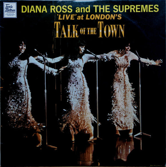 Diana Ross And The Supremes* - 'Live' At London's Talk Of The Town (LP, Album, Mono)