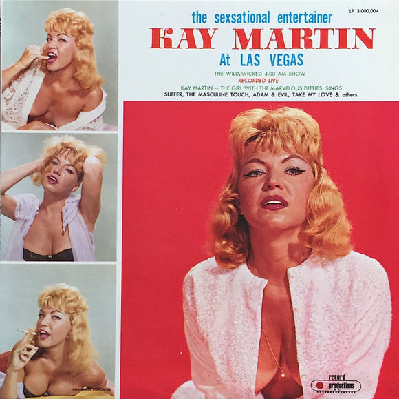 Kay Martin - Kay Martin At Las Vegas (LP, Mono)