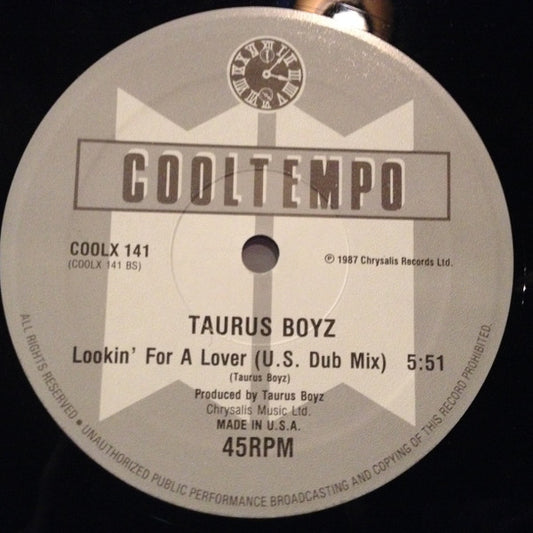 Taurus Boyz - Lookin' For A Lover (U.S. Club Mix) (12")