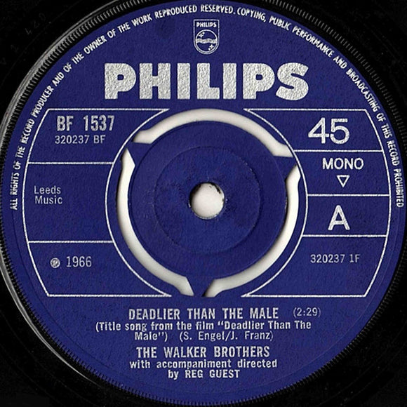 The Walker Brothers - Deadlier Than The Male (7