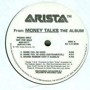 Various - Money Talks: The Album (12", Promo, Smplr)