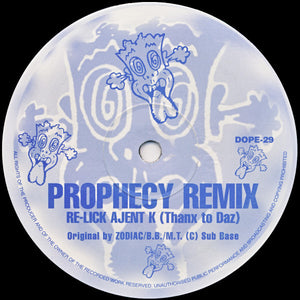 Zodiac (19) / B.B.* / M.T. (2) - Prophecy Remix (12", S/Sided)