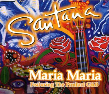 Santana Featuring The Product G&B - Maria Maria (CD, Single)