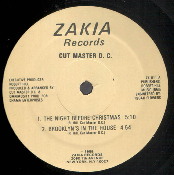 Cut Master D. C.* - The Night Before Christmas / Brooklyn's In The House (12