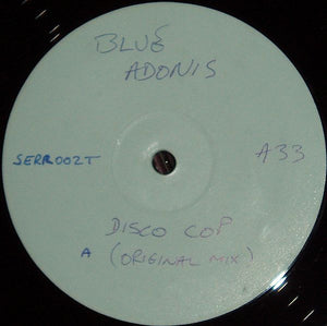 Blue Adonis - Disco Cop (12", Promo, W/Lbl)