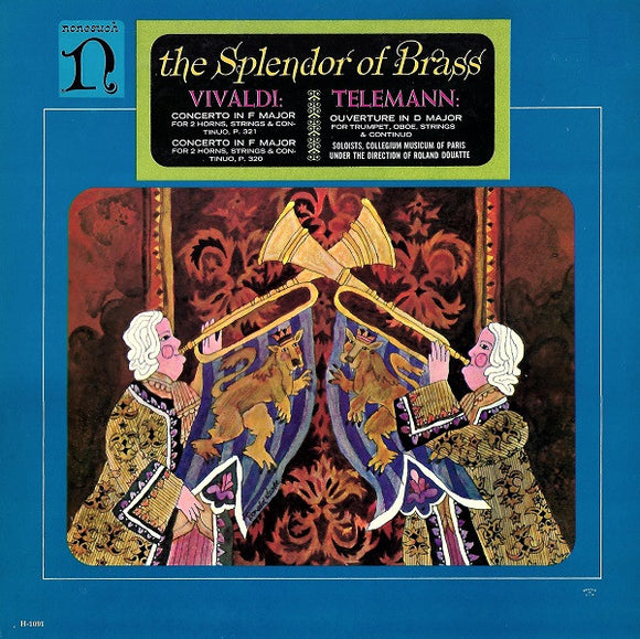Telemann*, Vivaldi* - The Splendor Of Brass (LP, Album, Mono)