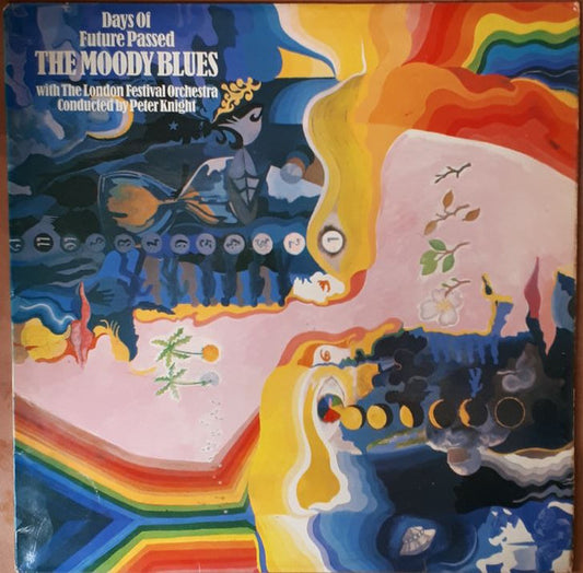 The Moody Blues With The London Festival Orchestra Conducted By Peter Knight (5) - Days Of Future Passed (LP, Album, RE)