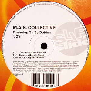 M.A.S. Collective Featuring Su Su Bobien - Joy (12")
