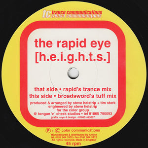 The Rapid Eye* - H.E.I.G.H.T.S. (12")