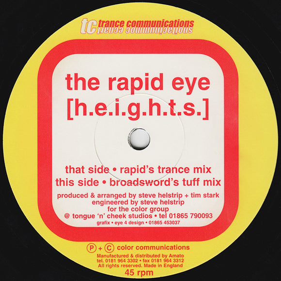 The Rapid Eye* - H.E.I.G.H.T.S. (12