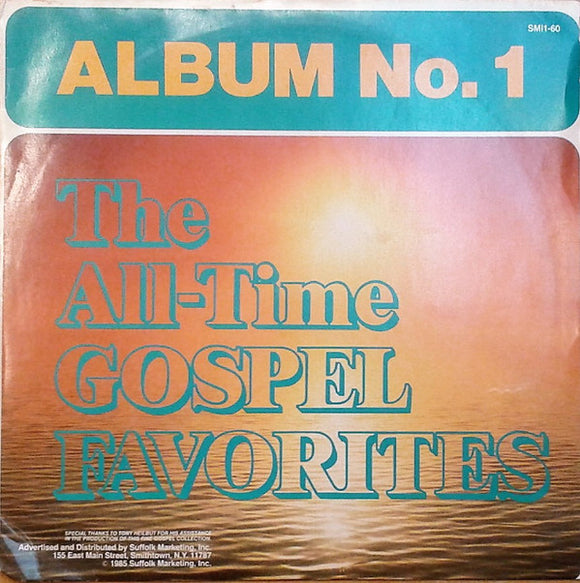 Various - The All-Time Gospel Favorites. Album No. 1 (LP, Comp)