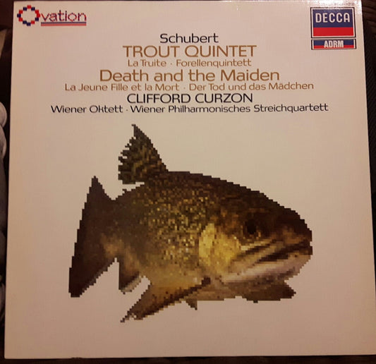 Franz Schubert - Trout Quintet - Death And The Maiden (LP, Album, RM)