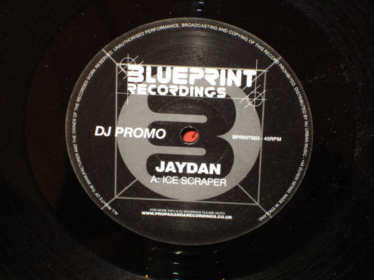 Jaydan - Ice Scraper / The Secret (12", Promo)