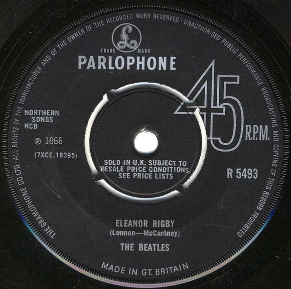 The Beatles - Eleanor Rigby / Yellow Submarine (7