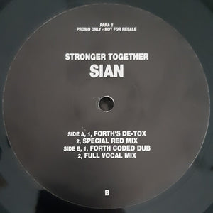 Sian (2) - Stronger Together (12", Promo)