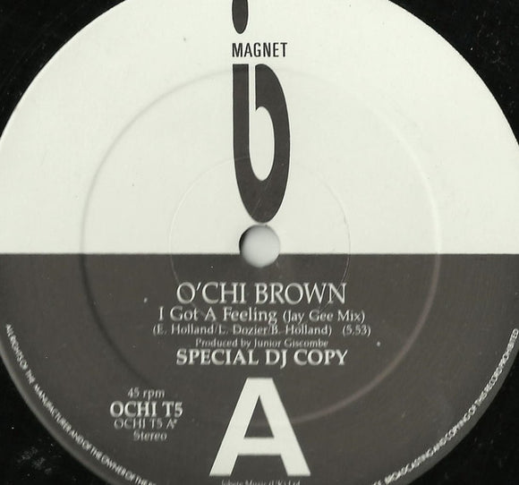 O'Chi Brown - I Got A Feeling (12
