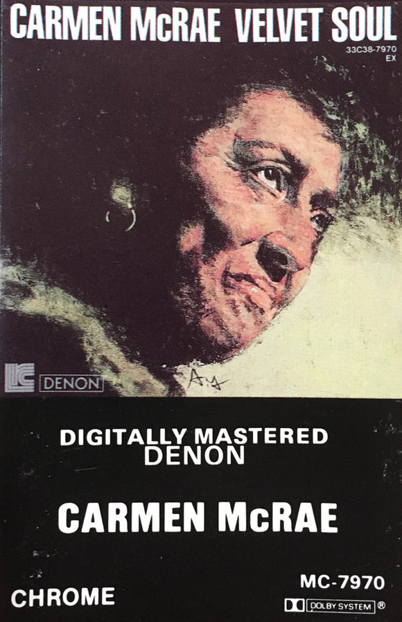 Carmen McRae - Velvet Soul (Cass, Comp)