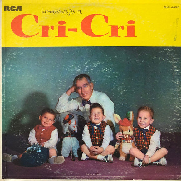 Cri-Cri - Homenaje A Cri-Cri (LP, Album, RE, Dyn)