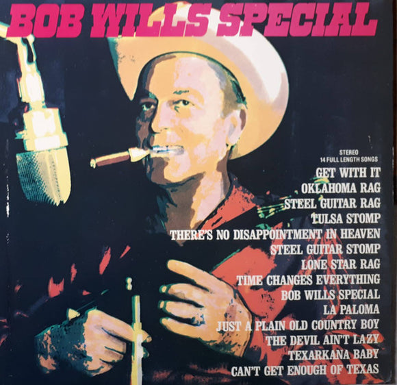 Bob Wills & His Texas Playboys - Bob Wills Special (LP, Comp)