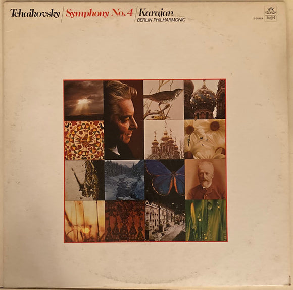 Tchaikovsky*, Karajan* - Symphony No. 4 In F Minor (LP)