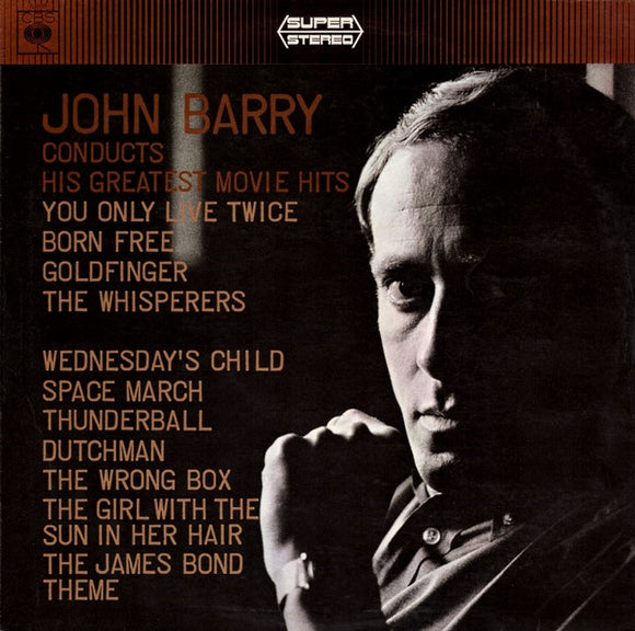John Barry - John Barry Conducts His Greatest Movie Hits (LP, Comp)