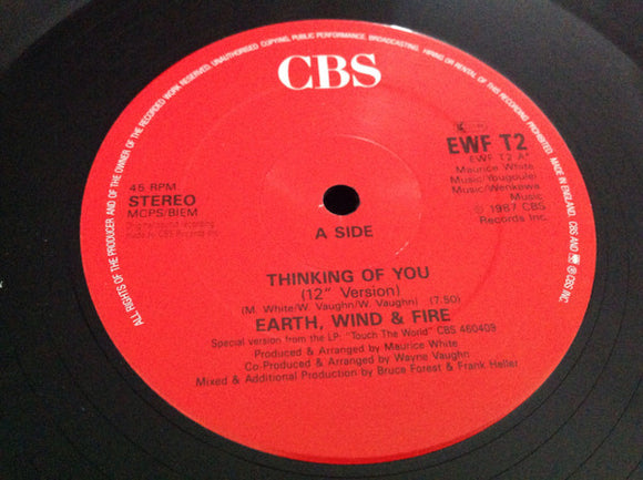 Earth, Wind + Fire* - Thinking Of You (12