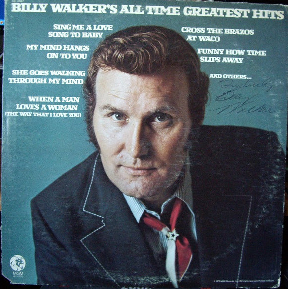 Billy Walker - Billy Walker's All Time Greatest Hits (LP, Comp)