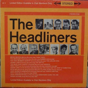 Various - The Headliners, Volume 2 (LP, Comp)